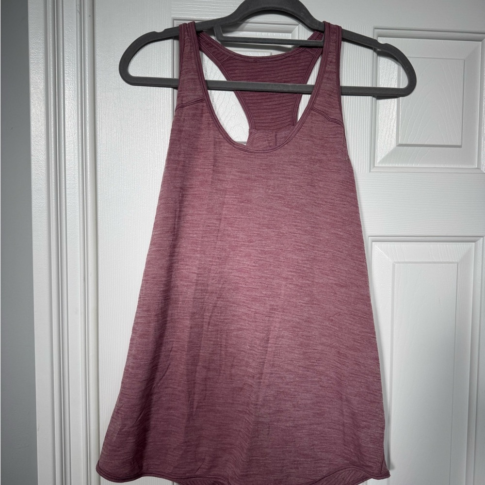 Lululemon Women’s Racerback Tank Top - Mauve Pink